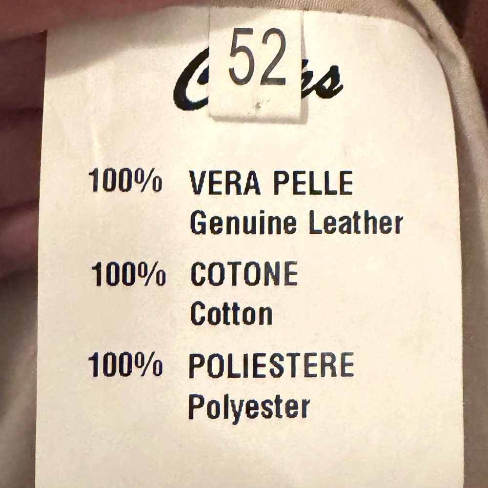 SALE * Vintage Italian Cognac Suede Moto Jacket * EVC - Picture 8 of 10